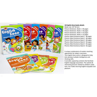 Set de 10 Libros en Inglés y Lápiz de Lectura