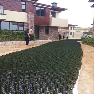 Stabilisateurs de gravier HDPE Geocells en nid d'abeille en plastique Geocells pour mur de soutènement renfort protection des pentes allée geocell - Product Image 3