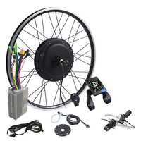 Kit de conversion de vélo électrique avec moteur de moyeu de roue 36V 26 pouces, moteur de moyeu de roue avant/arrière 250w 350w 500w