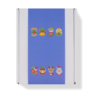 Kit di Pittura Diamante 5D Miniatura Natalizia, Set con Babbo Natale, Pupazzo di Neve, Campanella e Renna, Kit per Principianti - Product Image 6