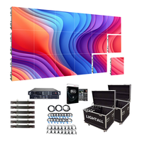 Layar LED Video Wall RGB P3.9 Outdoor Terbaru, Layar LED P2.6 P2.9 Indoor Outdoor untuk Panggung DJ