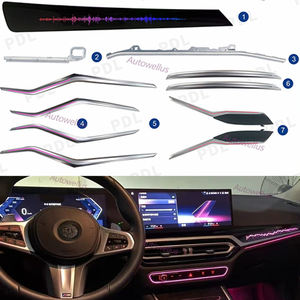 Lumière ambiante LED Premium pour <span class=keywords><strong>BMW</strong></span> Série 3 G20 2019-2025 Kits d'intérieur de Modification de bande éclairée par porte LED Premium Ambient - Product Image 1