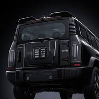 Aileron de toit fixe pour Jetour Traveler T2, aileron arrière modifié, compatible avec la peinture, aileron sport, pièces de garniture extérieure de voiture