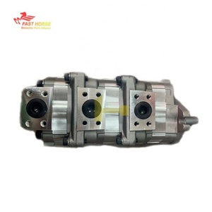 อะไหล่รถขุดฮังกู้ด 12T PC20-7 PC10-7 PC15-3 ปั๊มเกียร์ 705-55-34181 705-41-08070 ปั๊มไฮดรอลิกแบบสามจังหวะ - Product Image 4