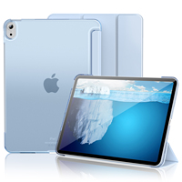 Étui de protection pour tablette avec PC dur et bord souple pour iPad mini 6 8.3 pouces