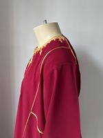 Nouvelle conception de thobe marocain traditionnel, broderie musulmane, abaya, mode arabe, vêtements islamiques pour hommes, Qamis Homme Jubba Maroc
