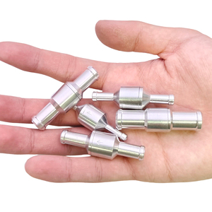 Vannes unidirectionnelles 4/6/8/10/12/mm en alliage d'aluminium pour carburant, essence et huile diesel, <span class=keywords><strong>clapet</strong></span> <span class=keywords><strong>anti</strong></span>-<span class=keywords><strong>retour</strong></span> - Product Image 1