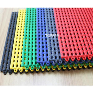 Azulejos de suelo de garaje de PVC entrelazados de estilo moderno, alfombrilla de suelo suave antideslizante resistente al desgaste, modelo 3D de fácil clic disponible - Product Image 3