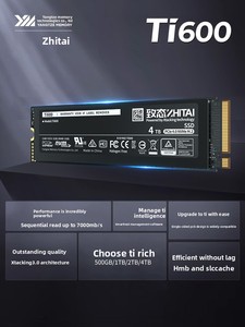 New Zhitai Ti600 4TB Internal Laptop SSD With PCIE GEN3 Interface 6Gb/s 4200 RPM 501-600MB/s Read/Write Speed 2.5" Internal Lapt - Product Image 4