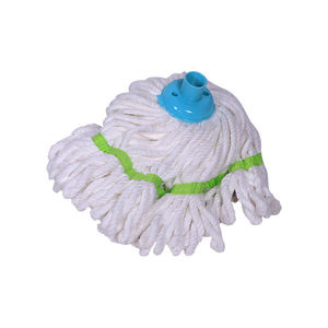 Ricambio <span class=keywords><strong>per</strong></span> Mop <span class=keywords><strong>in</strong></span> Microfibra Durevole Sunshine, Testa di Ricambio Ecologica con Cestello <span class=keywords><strong>in</strong></span> Plastica Bianco Lavabile, Asta <span class=keywords><strong>in</strong></span> <span class=keywords><strong>Ferro</strong></span> con Sistema di Centrifuga - Product Image 2