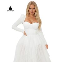 Robe verte grande taille pour la fête Dernières robes blanches de demoiselle d'honneur pour dames pour la mère de la mariée
