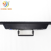 Barre lumineuse DJ directement d'usine, 40 pièces, 3W, lumière de rideau RGB 3 en 1, 10 en 1 gratuit, boîtier volant, effet de lavage, barre lumineuse de scène, événement, mariage