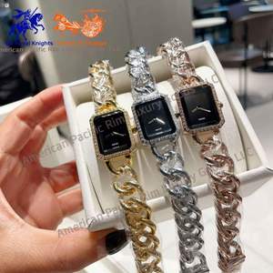 Montre pour femme - Haut de gamme, luxe léger, quartz, niche, étanche, bracelet en acier pour dames - Product Image 3