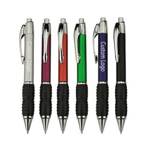 Stylo Bille Promotionnel en Plastique avec Clip Métallique et Fonction Rotative pour Cadeaux Publicitaires d'Assurance – Vente en Gros - Product Image 1