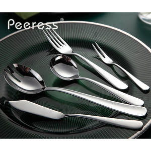 Bộ dao dĩa muỗng bằng thép không gỉ cao cấp, bán buôn, dùng cho nhà hàng - Product Image 6