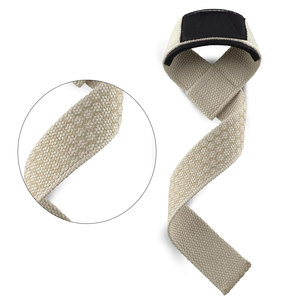 Sangles de poignet pour la musculation, les soulevés de terre et les entraînements en salle de sport, fabriquées sur mesure en coton premium et rembourrées, pour hommes et femmes, prix ajustable. - Product Image 6