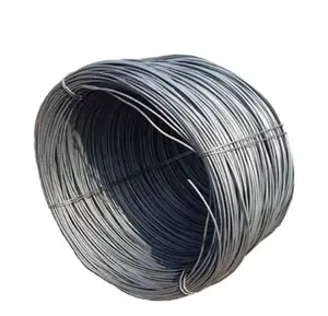 Top Quality High Carbon Alloy SAE 1006 1008 1010 Steel Wire Rod in stock with ISO certification