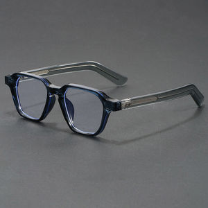 نظارات رجالية عالية الجودة حجب الضوء الأزرق اليابان صغير إدراج بصري أسود أخضر قصر النظر وصفة طبية - Product Image 4
