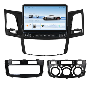 Radio de Coche Android de 2 DIN y 10.1 Pulgadas con GPS Integrado, Función CarPlay, DSP, Estéreo Multimedia para Fortuner <span class=keywords><strong>Hilux</strong></span> 2005-2014 - Product Image 1
