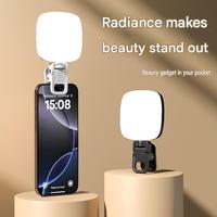 Hoge vermogens 5W LED selfie-lamp met verstelbare standaard, clip-on telefoonlamp, computer laptop webcam iPad mini verlichting, fotografische verlichting