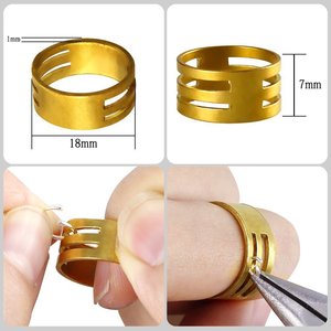 Diy Jewelry Making Kit Alloy Findings With Pliers Tweezers <b>Wire</b> And Tools For Bracelet Necklace <b>Crafting</b> - Product Image 4