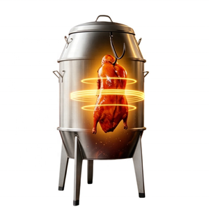 Horno de <span class=keywords><strong>Asado</strong></span> Comercial de Gran Capacidad para Exteriores, para Gansos y Lechones, Fácil de Limpiar, de Acero Inoxidable - Product Image 6