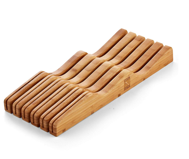 Кухонный держатель для хранения ножей-экономит место для ящика для домашнего повара