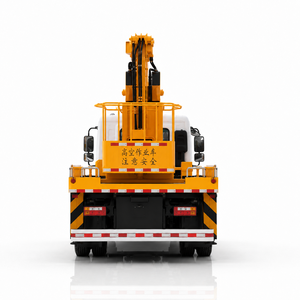 Camion plateforme élévatrice pliante de 22 m avec rotation à 360° °   Stabilisateurs rotatifs de type H et capacité de levage de 1000 kg - Product Image 6