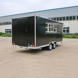 Chammp Food Trailer, camion de restauration rapide mobile avec acier inoxydable certifié CE, résistant à la rouille, utilisation commerciale pour les bonbons - Product Image 3