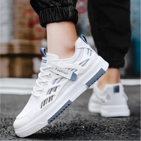 Baskets de mode rétro de luxe à lacets en maille, respirantes, avec semelle intermédiaire souple en EVA, légères, de haute qualité, tendance, en caoutchouc PVC