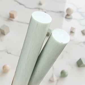 SHENYU Barre en fibre de verre haute résistance 5 mm, légère et isolante, pour applications DIY, jardin et modélisme RC, 200°C - Product Image 1