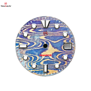 Quadrante Artistico <span class=keywords><strong>di</strong></span> Lusso in Ottone Damascato per Parti <span class=keywords><strong>di</strong></span> Orologi Marchi <span class=keywords><strong>di</strong></span> Orologi <span class=keywords><strong>di</strong></span> Boutique Ordini OEM/ODM Disponibili - Product Image 4