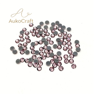 Lot de 20 couleurs de strass thermocollants, 1440 pièces, en verre cristal AB, à dos plat pour vêtements - Product Image 2