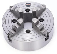 Mandrin de tour indépendant à 4 mâchoires en acier manuel K72-250 10 pouces (250mm) pour machine de tour-marque SANOU