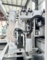 Machine de perçage CNC automatique six faces pour moteurs et systèmes de contrôle domestique 3D, largeur maximale 1200 mm, pour le perçage de panneaux de meubles et d'armoires