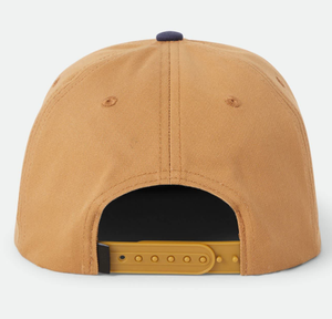 OEM Custom Puff Embroidery Logo 5 Panel Two tone <b>Snapback</b> <b>Cap</b> Cotton Unstructured Baseball Hat Adjustable Sports Curved Brim <b>Cap</b> - Product Image 4