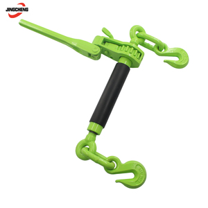 Attache-câble à cliquet pliable robuste vert 3/8"-1/2" avec crochet de préhension, capacité de charge de 12 000 lb, fourni directement par l'<span class=keywords><strong>usine</strong></span> - Product Image 1