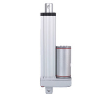 Actionneur linéaire électrique en aluminium à faible bruit 24V 12V 1000N, étanche, actionneur linéaire DC pour équipement d'automatisation industrielle