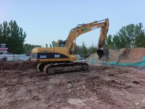 Pelle sur chenilles Caterpillar originale de haute qualité d'occasion 320C d'occasion CAT 320CL 320 C en état de fonctionnement - Product Image 2