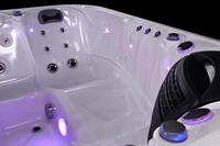 Sunrans 5 personnes petite baignoire à remous japon Massage Spa bain à remous à vendre pas cher avec 29pcs Jet Spa extérieur