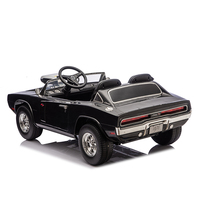 Voiture électrique de luxe Dodge sous licence pour enfants, deux places, jouet à conduire, voiture électrique 24V avec télécommande