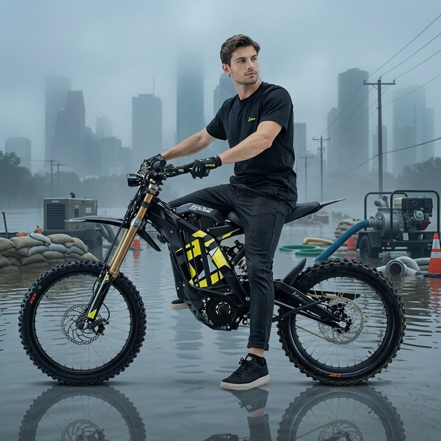 2026 Sur Ron Light Bee X 72V 10000W 35AH Electric Dirt Bike Long Range Off-Road E-Moto 295N.m