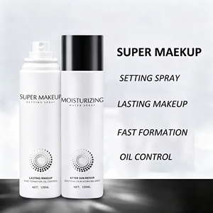 Spray <span class=keywords><strong>Fixateur</strong></span> de <span class=keywords><strong>Maquillage</strong></span> Anti-Transpiration et Imperméable Longue Durée, Contrôle du Sébum et Anti-Brillance, Brume Fixatrice pour le Visage, <span class=keywords><strong>Poudre</strong></span> Libre en Gros - Product Image 4