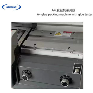 Machine à relier électrique Nantou A3 1160x450x940mm pour reliure parfaite, équipement d'impression de bureau - Product Image 4