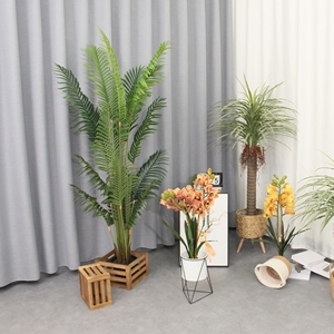 Décoration de table Plante à fleurs Yulan Arbre à fleurs artificielles Arbre à fleurs de magnolia en pot - Product Image 5