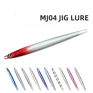 20g 150g Slim Fast Jig métallique vertical à plomb aiguille coulant, avec revêtement laser, pour <span class=keywords><strong>eau</strong></span> salée, pêche en bateau, pêche depuis le rivage et la pêche verticale, pour la pêche au saumon en rivière - Product Image 1