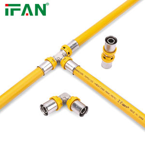 IFAN Good Quality Pex <strong>Fittings</strong> <strong>Gas</strong> Supply Pex Press <strong>Fitting</strong> Tee Elbow Socket Flexibility Pex Press <strong>Fitting</strong> - Product Image 1