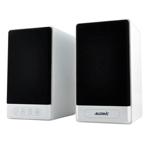 AUDMIC DS-208 Wood Audio Sound Amplifier <strong>HiFi</strong> Passive Fever Home Theater <strong>System</strong> Surround <strong>Bluetooth</strong> Bookshelf Speaker Audio Line - Product Image 2