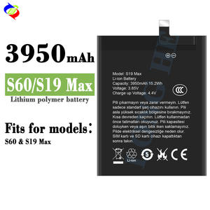 Batterie de téléphone portable de haute qualité OEM 100% neuve 3950mAh S60/S19 Max pour <span class=keywords><strong>ReeDer</strong></span> S60/S19 Max - Product Image 2