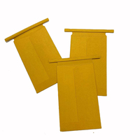 Sacs en papier kraft personnalisés en gros avec fermeture à lien métallique, réutilisables, pour l'échantillonnage de photos, de sable et de terre, et l'emballage de livraison avec lien.